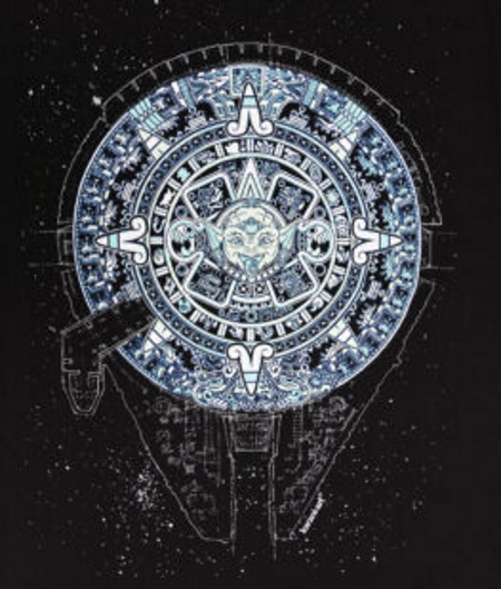 Calendario Milenario (Millenium Falcon) T-Shirt